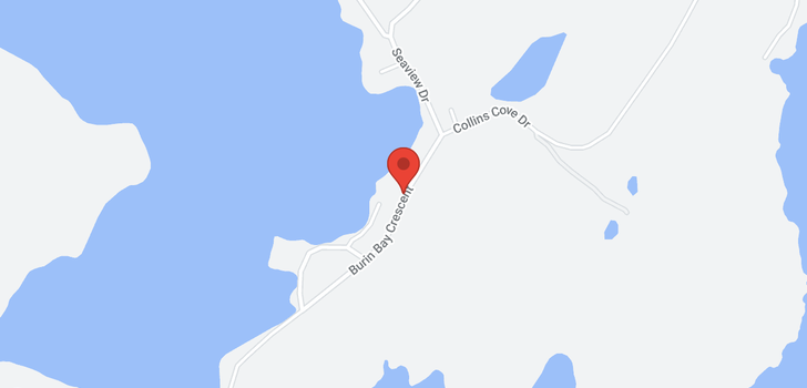 map of 30 Burin Bay Crescent